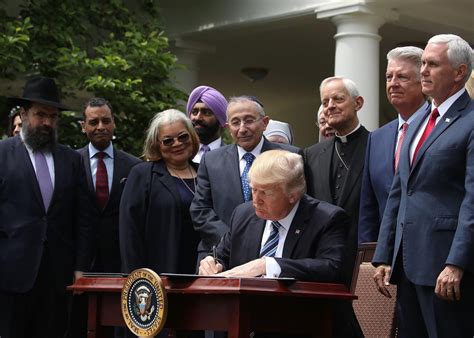 Religious Leaders Left Unimpressed By Trumps Religious Liberty