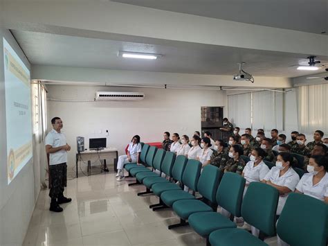 Militares Do Hospital De GuarniÇÃo Recebem Palestra Sobre SaÚde Mental