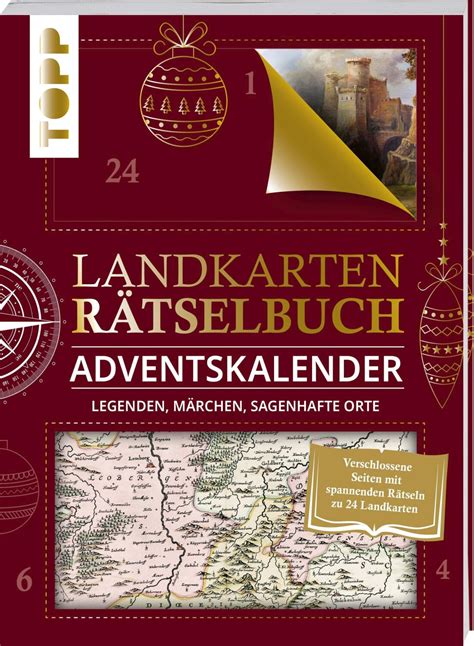 Topp Landkarten R Tsel Adventskalender Ab Preisvergleich