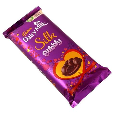 Cadbury Dairy Milk Silk Bubbly Chocolate 120 G JioMart