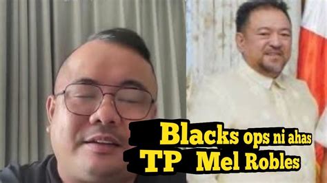 Thingking Pinoy Mel Robles Black Ops Ni Jahas Atun Kay Sass Youtube