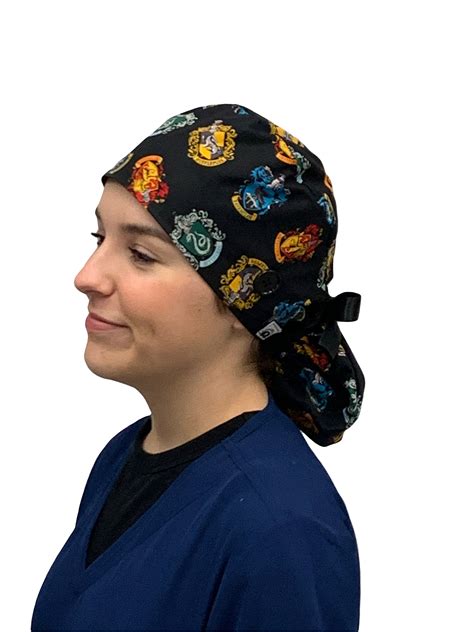 Satin Lined Harry Potter Scrub Cap Nurse Hat Etsy