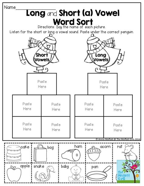 Sorting Long And Short Vowels