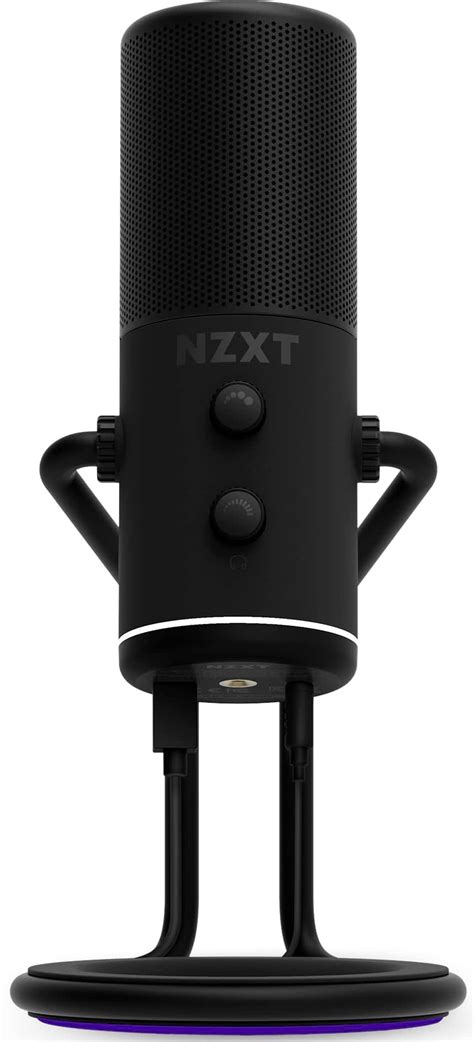 NZXT AP WUMIC B1 Capsule Black Cardioid USB Microphone Wootware