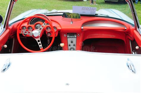 Convertible Corvette Interior Stock Image - Image of interior, automobile: 85985111