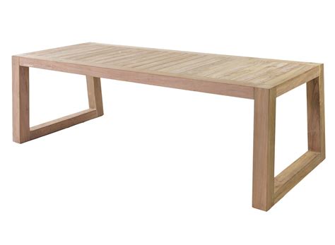 Max Luuk Garden Table Mason 240x100x76cm Teak Wilhelmina Designs