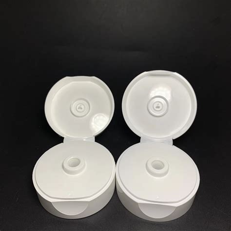 White Food Grade Pp Plastic Flip Top Capfor Dispensing Bottle