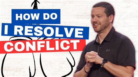 How Do I Resolve Conflict Pastor Jon Major Victory Life Church