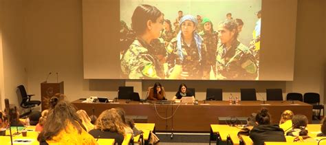 Conférence Sur Le Rojava Et La Révolution Des Femmes à Luniversité De