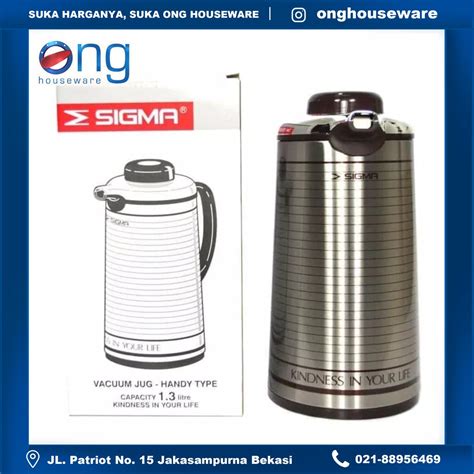 Jual Termos Tuang Stainless Thermos Air Panas 1 6L Sigma Vacuum Jug