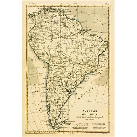 Map Of South America Circa From Atlas De Toutes Les Parties