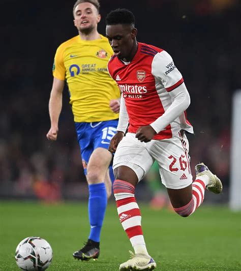 Flo Balogun Shines Arsenal Advance To Carabao Cup