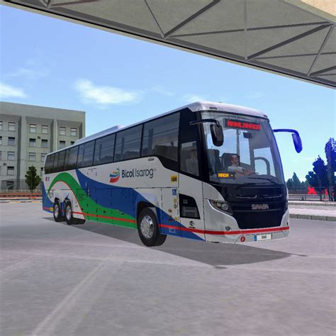 Bicol Isarog Scania Ph Bus Skins