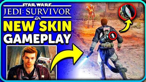 New Jedi Survivor Obi Wan Kenobi Skin Gameplay Youtube