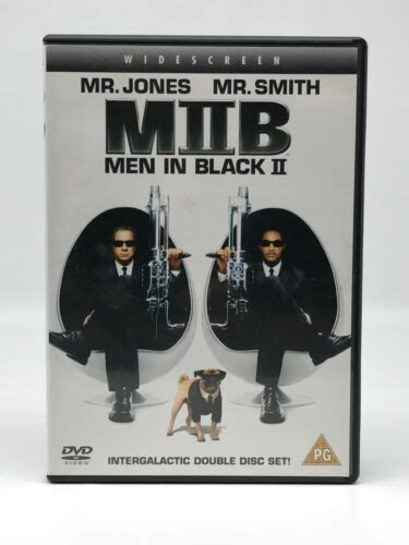 Men In Black 2 Dvd 2002 2 Disks Set Intergalactic Double Disc Set