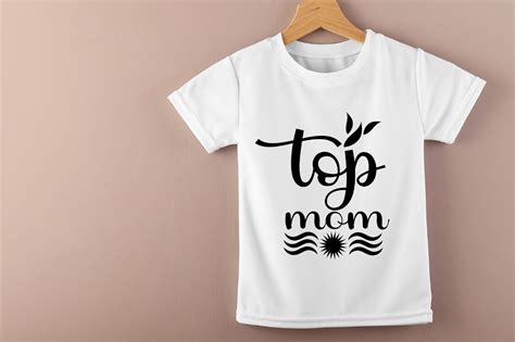 Top Mom Svg T Shirt Design Graphic By Ujjal Mia · Creative Fabrica