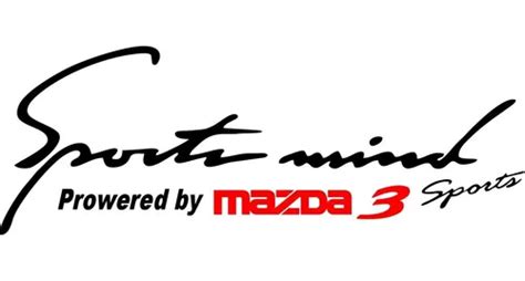 Sport Mind Power By Mazda Sport Sticker Calcoman A