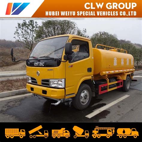 Dongfeng Ton Water Bowser Tank Truck Liters Water Tanker