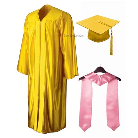 black graduation gown  cap  golden scarf mera convocation