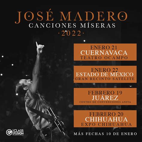 José Madero Y Su «herida Mis Conciertos Mx