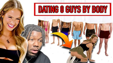 Yoooo Sky Bri Is Wild Blind Dating 8 Men Based Off Bodies👀 Youtube