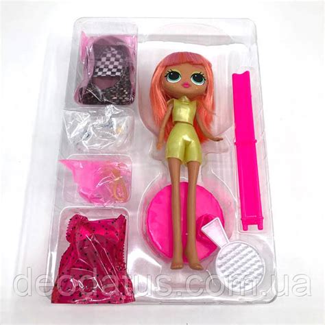 Лялька LOL Surprise OMG ЛОЛ ОМГ З Аксесуарами Та Одягом 4 Види, 199101 ...