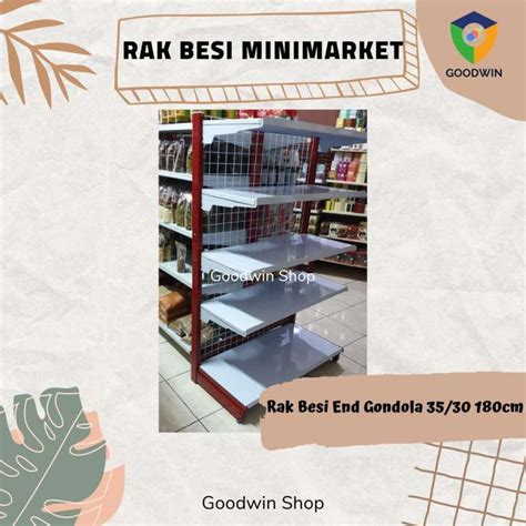 Jual Rak Supermarket Rak Minimarket Gondola Rak Toko Rak Swalayan Rak