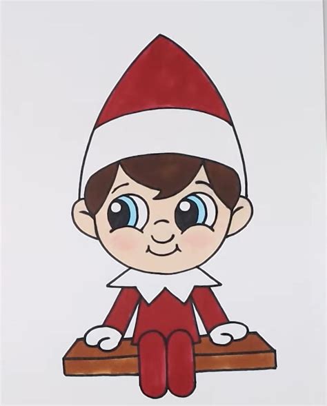 How To Draw A Christmas Elf 10 Easy Drawing Projects