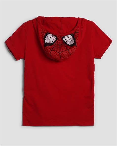 Camiseta Infantil Homem Aranha M Sculos A Vermelho Marvel Fanlab