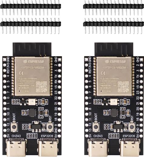 ESP32 C6 ESP32 C6 DevKitC 1 N4 geliştirme kartı RUIZHI 2 adet ESP32 C6