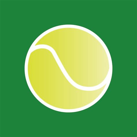 Premium Vector Tennis Ball Icon Design Vector Template