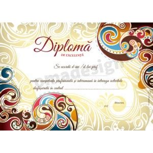 Diploma De Excelenta