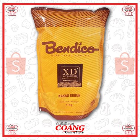 Jual BENDICO COCOA POWDER XD 1 KG COKLAT BUBUK PREMIUM XTRA DARK