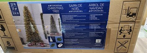 12 Ft Pre Lit Aspen Ez Connect Artificial Christmas Tree 4430 Color C