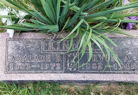 Irvin A Kinney Find A Grave Reminne