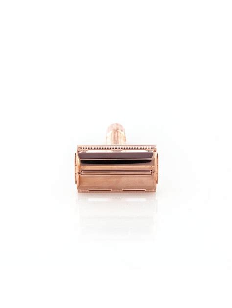 Epsilon Double Edge Butterfly Safety Razor Rose Gold