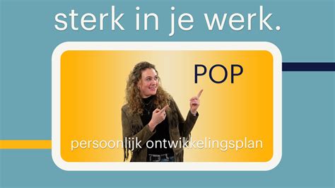 Persoonlijk Ontwikkelingsplan POP Maken Voorbeelden Randstad