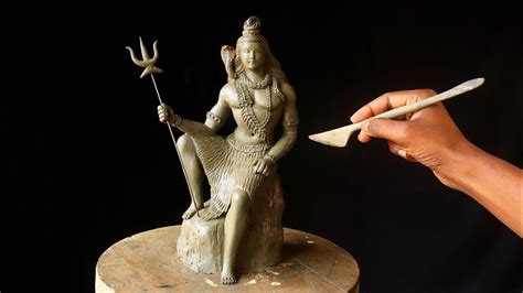 Mitti Ki Shiv Murti Banana Shankar Bhagwan Murti Making Clay Art