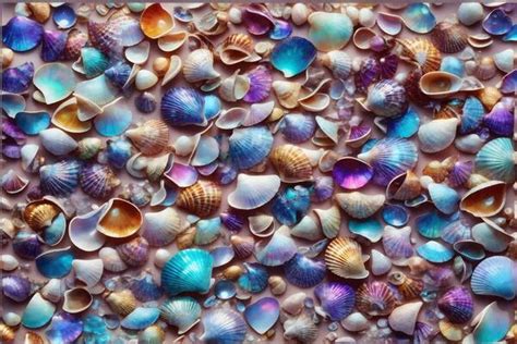 Seashell Pattern Stock Photos, Images and Backgrounds for Free Download