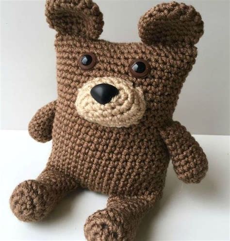 10 hæklede dyr der er helt særligt nuttede Crochet bear Crochet