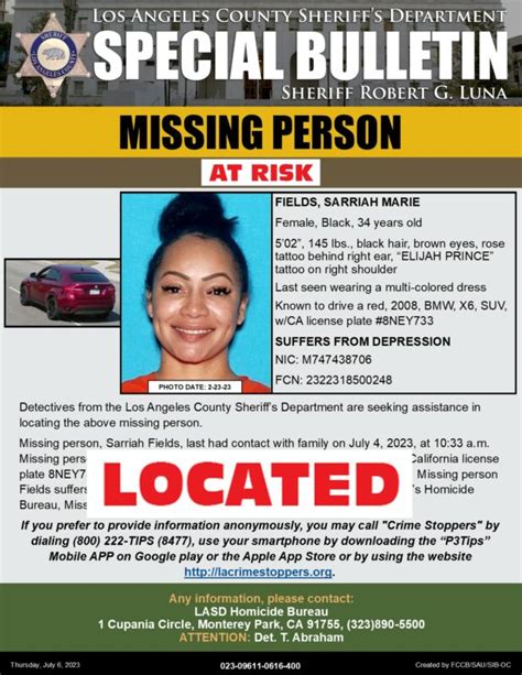 Missing Woman From Santa Clarita Found