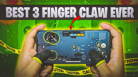 🔥best 3 Finger Claw Settings Ever For Bgmi😱 Setup Settings And Tips