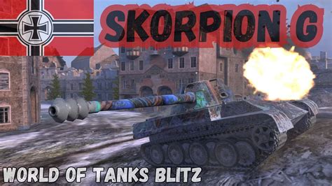 World Of Tanks Blitz Cazacarros Tier Viii Skorpion G Youtube