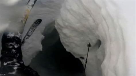 Skiers Fall Into Swiss Alps Crevasse Captured On Video Abc News