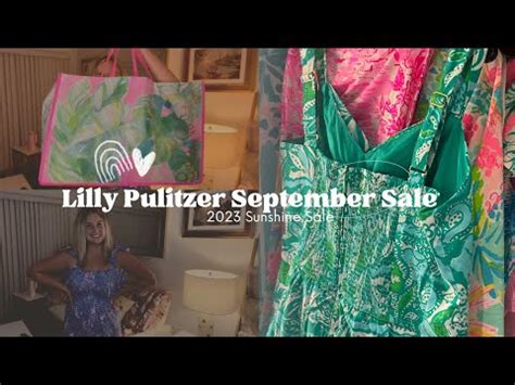 Lilly Pulitzer Sunshine Sale Haul And Try On Youtube