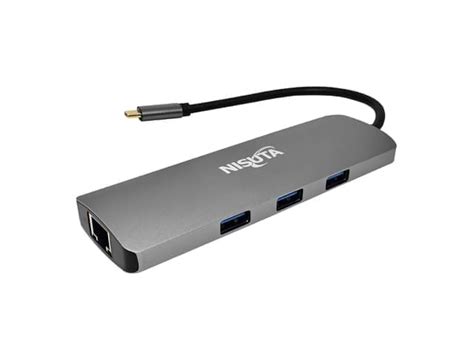 WirePC Docking USB C 3 1 A HDMI Red Hub USB 3 0 PD Lector De Tarjetas