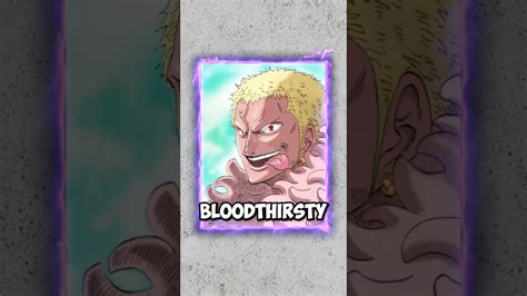 What Would Doflamingo Look Like Without His Glasses Anime Onepiece