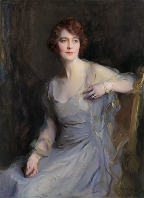 PHILIP ALEXIUS DE LÁSZLÓ Portrait of Mrs William Endicott née Ellice