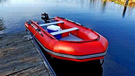 13 Inflatable Motor Boat With High Pressure Air Floor Low Price On Sale