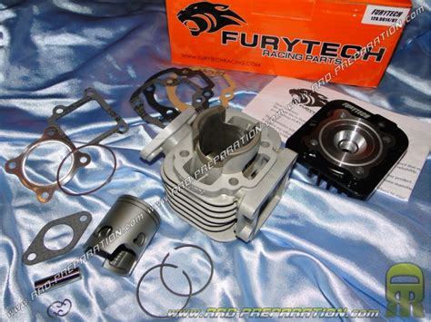 Kit 50 Ø40mm FURYTECH RS10 GT axe de 10mm en aluminium pour minarelli